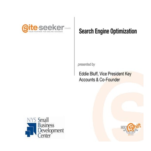 Introduction to Search Engine Optimization