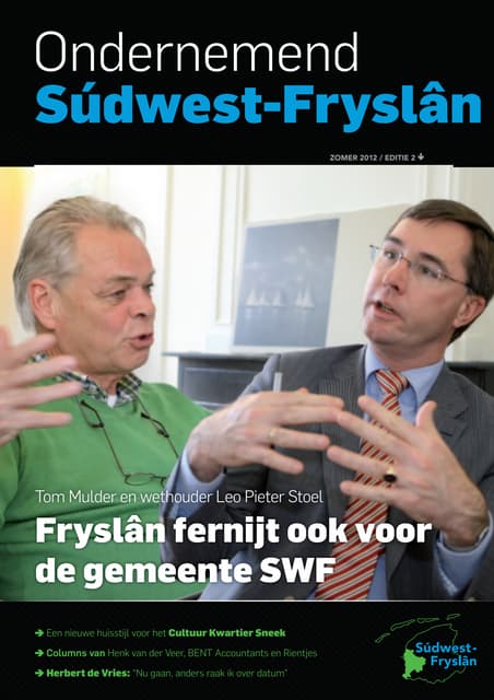 Ondernemend Sudwest Fryslan juni 2012