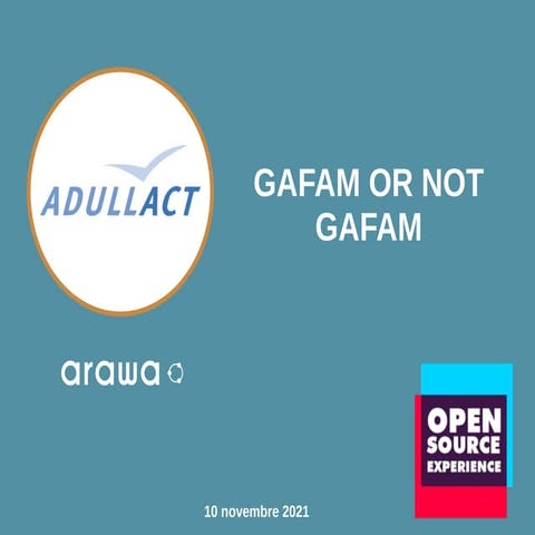 GAFAM or not GAFAM dans les collectivités