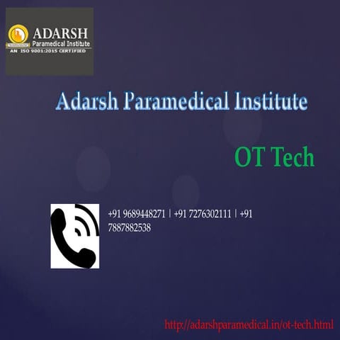 OT TECH courses in pune,bhosari,deccan,hadapsar,Maharashtra.