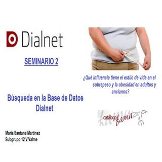 Búsqueda en la base de datos Dialnet