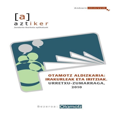 Otamotz aldizkariaren irakurleen azterketa