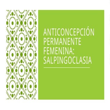 Comprehensive Overview of Female Permanent Contraception: Techniques ...