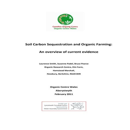 Soil Carbon Sequestration and Organic Farming