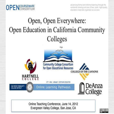 OTC Community College OER Panel