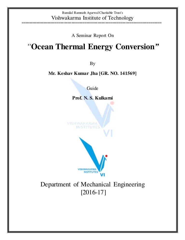 Seminar On Mechanical Engineering Pdf