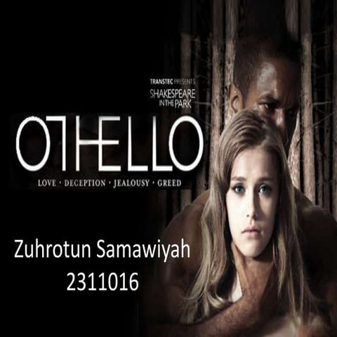 Othello by William Shakespeare | PPTX