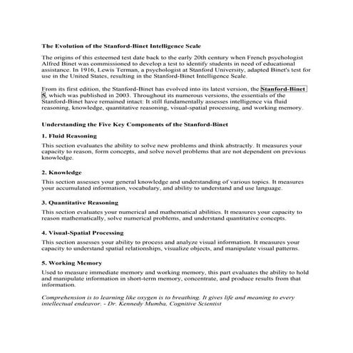 OTHER-ABILITIES ON PSYCHOLOGICAL ASSESSMENT