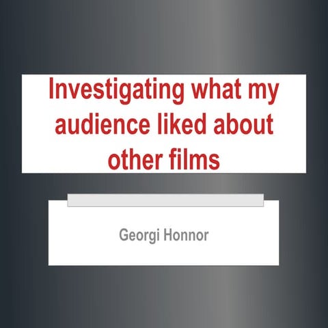 Other films successes