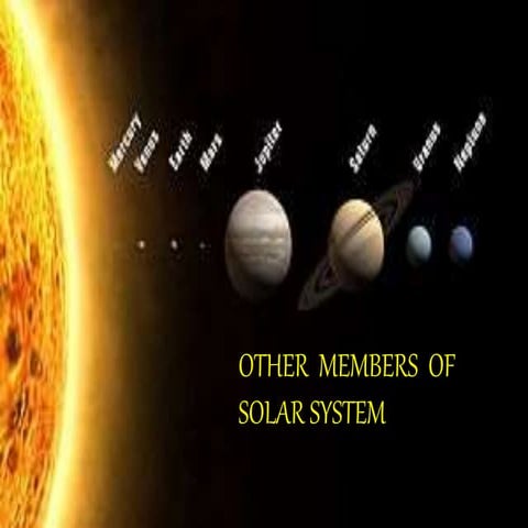 Other members of solar system 