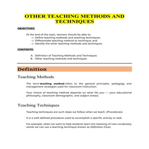 OTHER METHODS AND TECHNIQUES.docx
