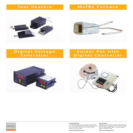 Industrial Heating Accessories & Products | Heat Source | PDF