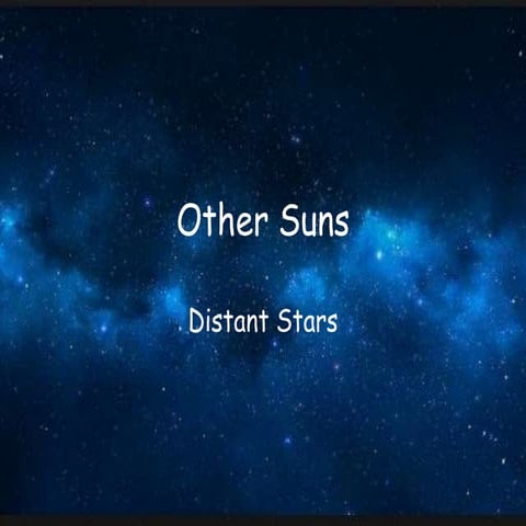Other suns