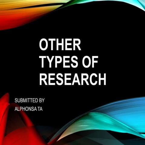 Other types of research