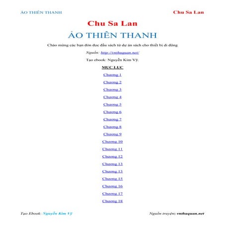 ảO thiên thanh   chu sa lan