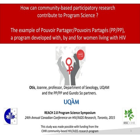 How can community-based participatory research contribute to Program Science