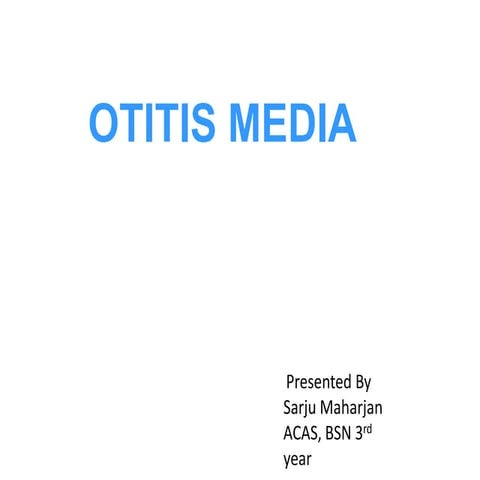 Otitis Media