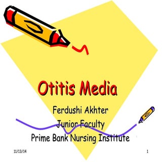Otitis media