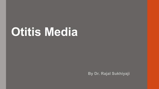 Otitis media