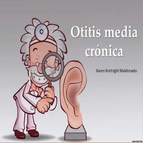 Otitis media crónica