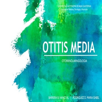 Otitis media 