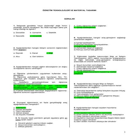 Otmg sorular | PDF
