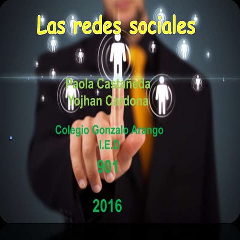 Redes Sociales - Presentación de PowerPoint | PPTX