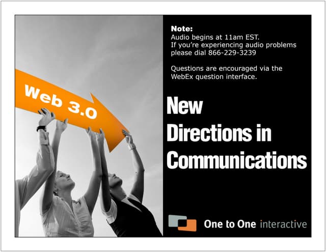 New Directions in Communication
