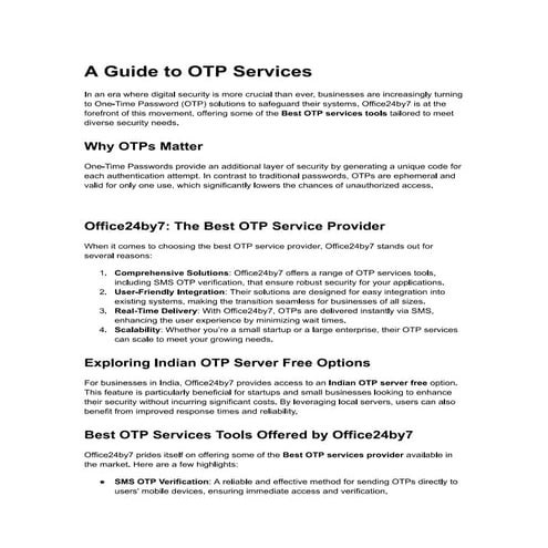 Top OTP Service Tools for Reliable SMS Verification Security.pdf