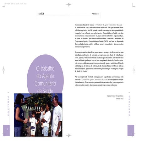O trabalho do agente comunitário de saúde | PDF