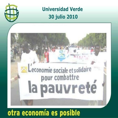 Otra economía es posible reas
