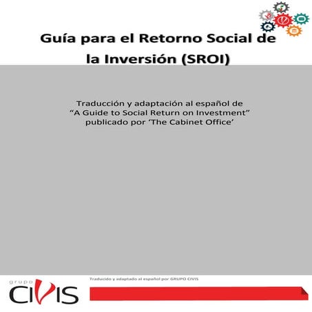 Guía para el Retorno Social de la Inversión SROI