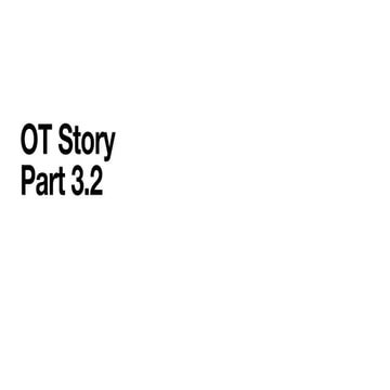 A simplified Old Testament Story part 3.2