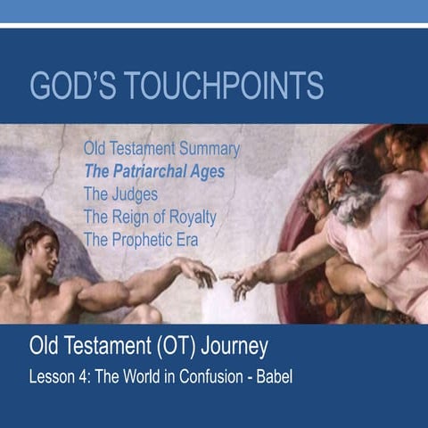 OT Journey - Abraham, Isaac, Jacob