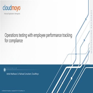 Operational testing with employee performance tracking for compliance 
