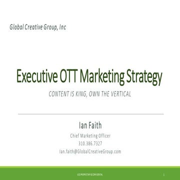 OTT - Own the Vertical 2020