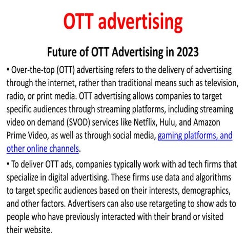 OTT advertising 