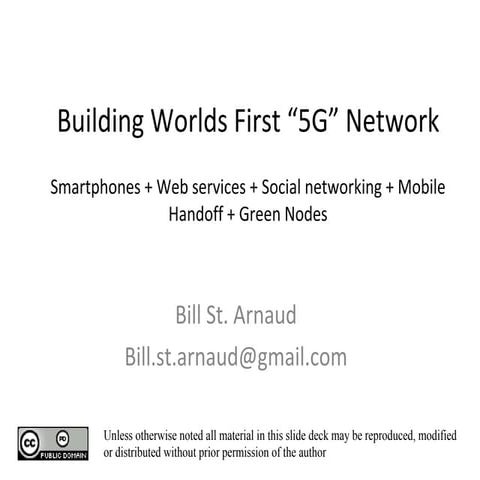 Ottawa U - Deploying 5G networks