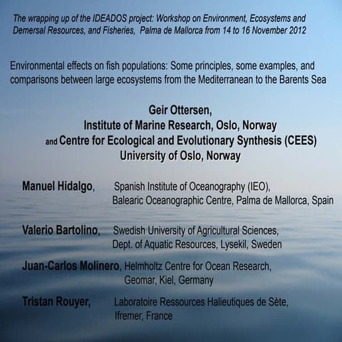 Chapter 1 - The Science of Marine Biology | PPTX