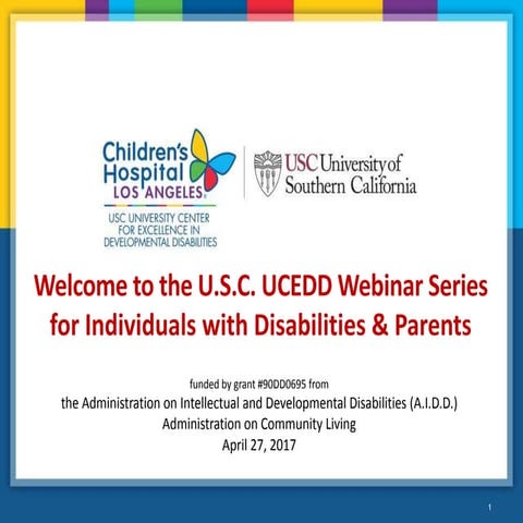 Webinar: Occupational Therapy and Sensory Processing for People with Intellectual and Developmental Disabilities