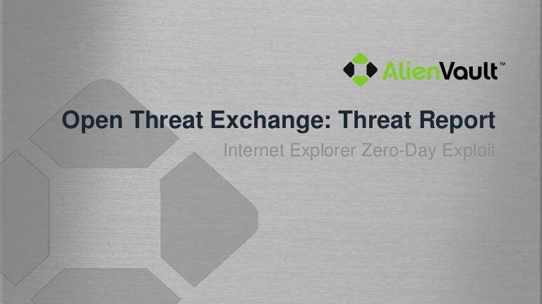 alienvault threat exchange alienvault threat exchange