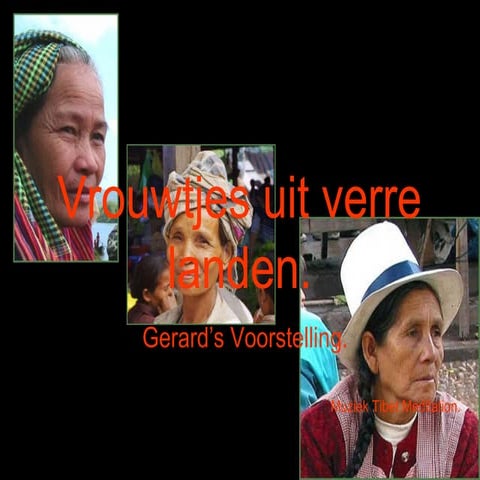 Oude Vrouwen Uit Verre Landen (Gerard) | PPT