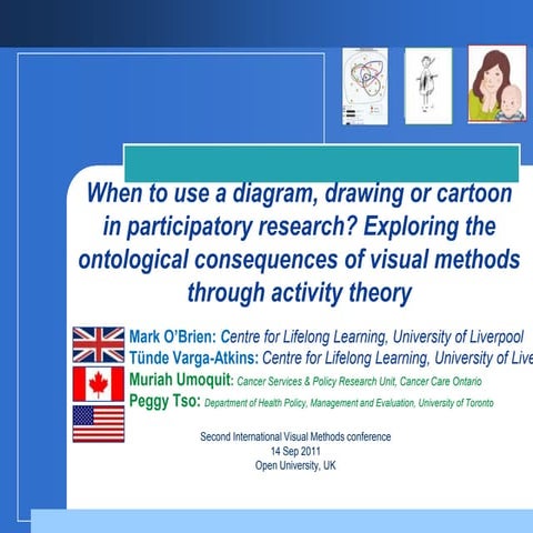 Diagrammatic elicitation & When to use diagrams, drawings and cartoons?