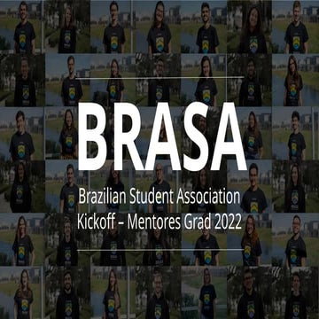 BRASA Graduate Mentorship Program Kickoff 2022: Empowering Brazilian ...