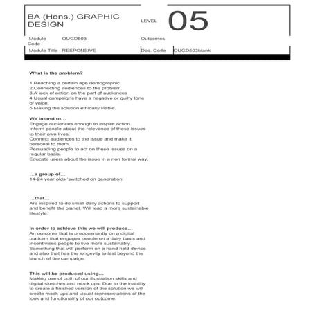 Ougd503    collaborative action plan