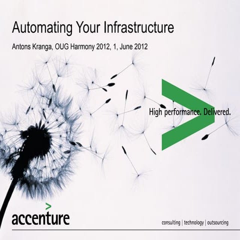 Automating Your Infrastructure