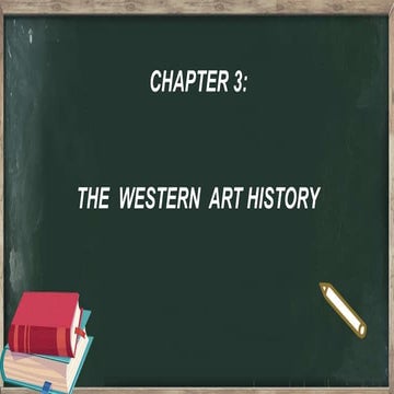 The western art history ppt download it!