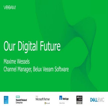 Our digital future with veeam software