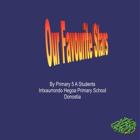 Our favourite stars P5 A