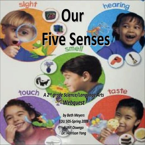 Our Five Senses Webquest